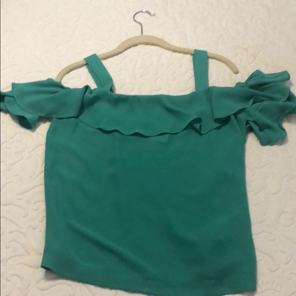 NWT J Crew Cold Shoulder Top - Picture 2 of 3